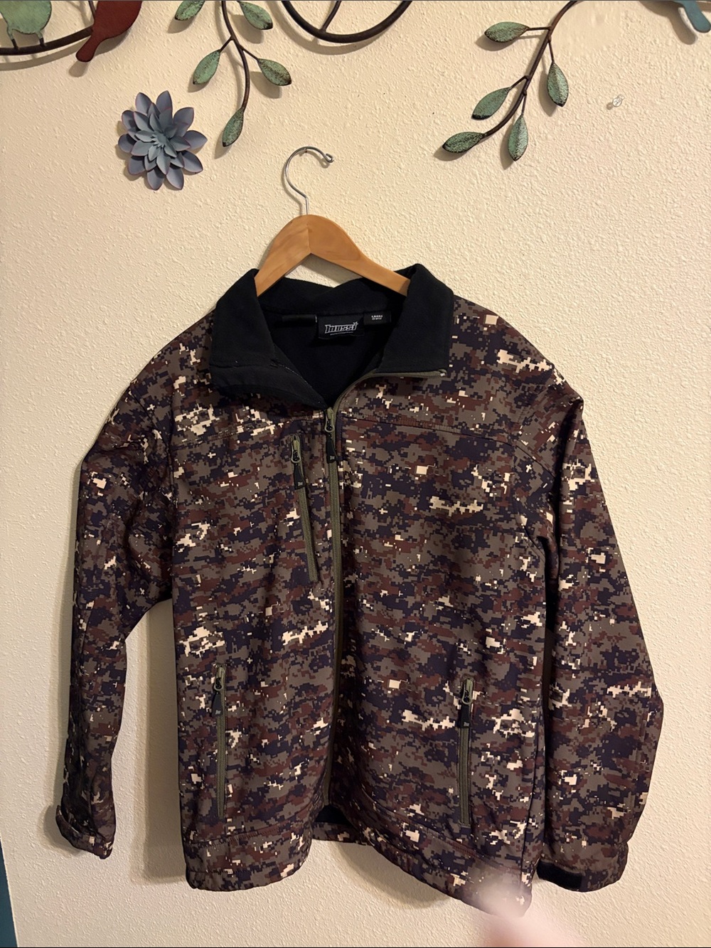Men’s Mossy Oak Brown Black Tan Digital Camo Field Jacket